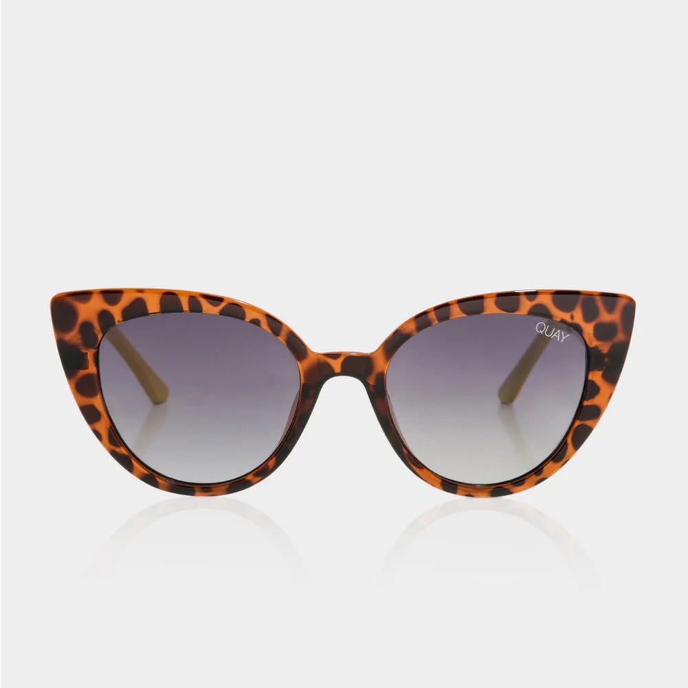 Quay Australia Audacious Tortoise Cat-Eye Sunglasses